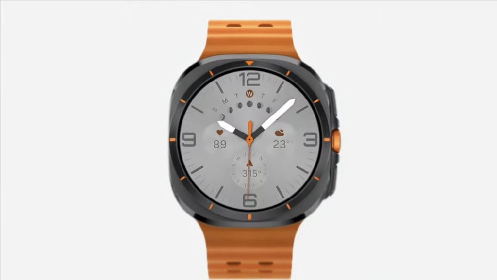 Samsung Galaxy Watch Ultra orange