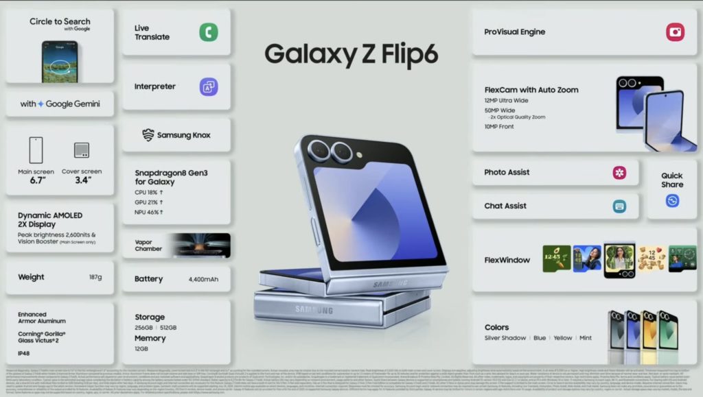 Samsung Galaxy Z Flip 6